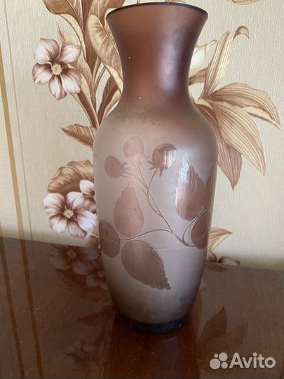 Ваза для цветов стекло