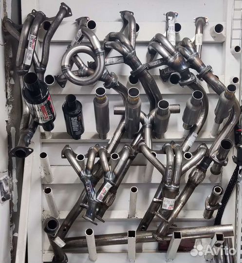 Выхлоп стингер 4-2-1, 4-1,Субару на все модели ваз