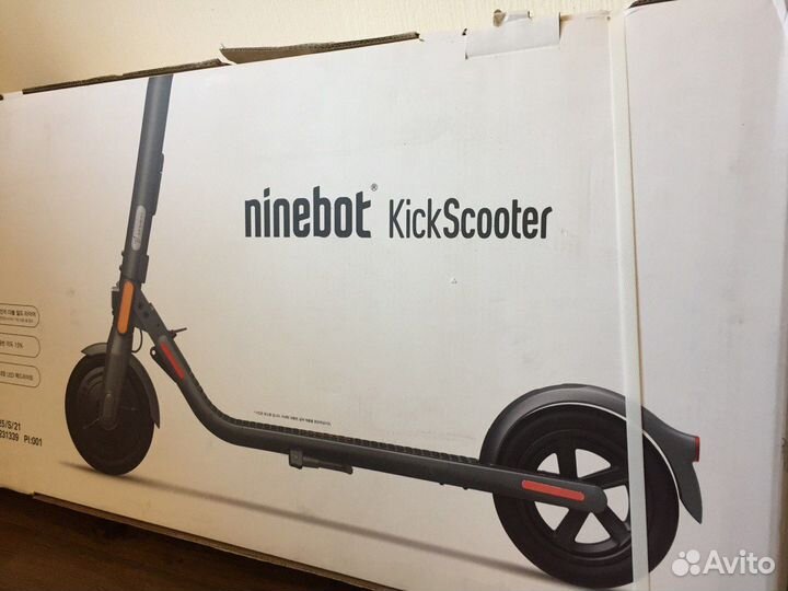 Новый Электросамокат Ninebot KickScooter E22