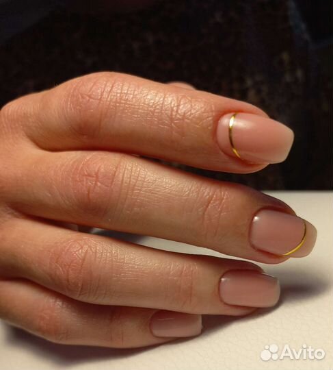 Маникюр с покрытием гель лак