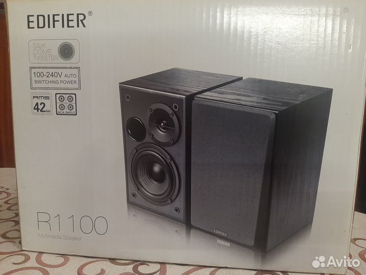 Акустическая система актив Edifier R1100, DarkWood