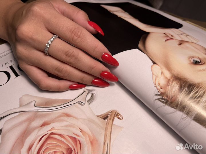 Маникюр+педикюр+наращивание