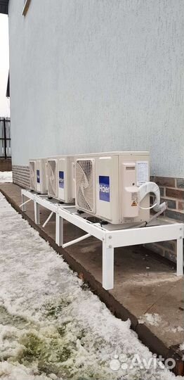 Установка кондиционеров, предмонтаж, обслуживание