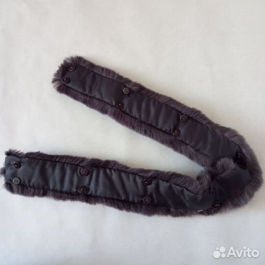 Меховой воротник кролик