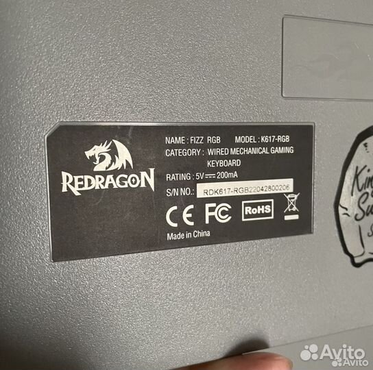 Клавиатура redragon (механика)