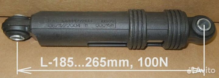 Амортизатор L185-270mm, зам.050560, WK200, 12ph02