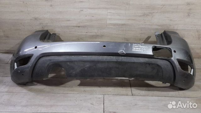 Бампер задний под парктроники Nissan Terrano 3 С