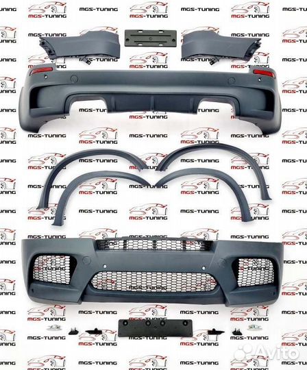 Обвес X5M для BMW X5 E70 рестайлинг 2010-2013 г