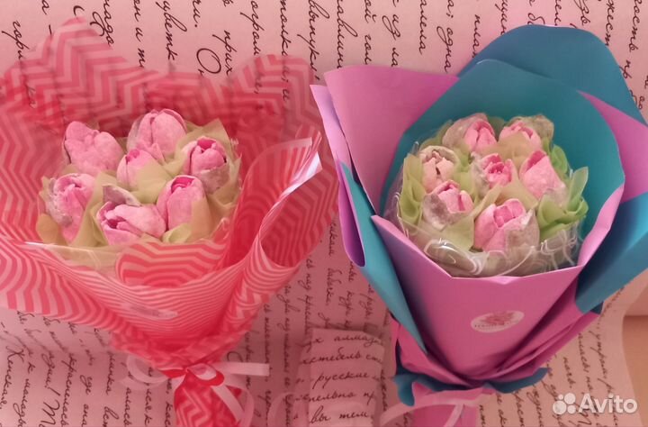 Букеты из зефира воспитателю учителю