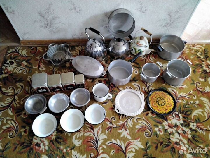 Чайник утятница сито сковорода