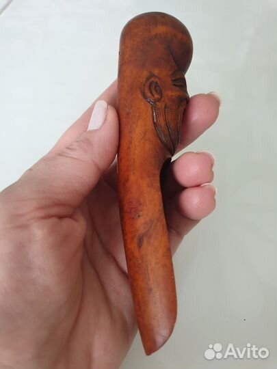 Китайская деревянная ложечка для чая