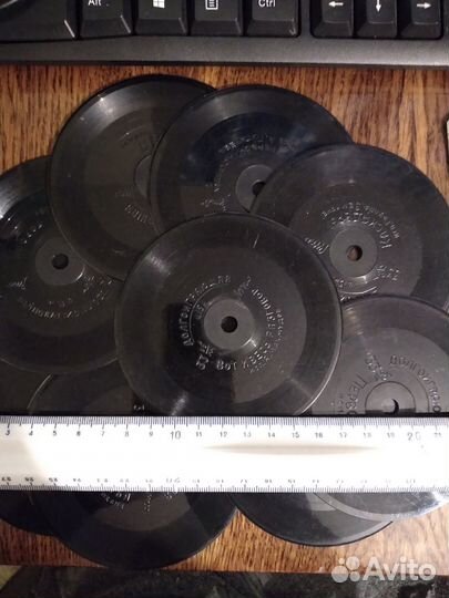 Гибкие пластинки. Журналы 