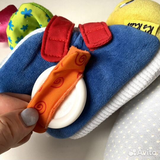 Развивающая игрушка ботинки детские