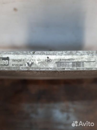 Радиатор кондиционера Renault Megane кабриолет 1.6