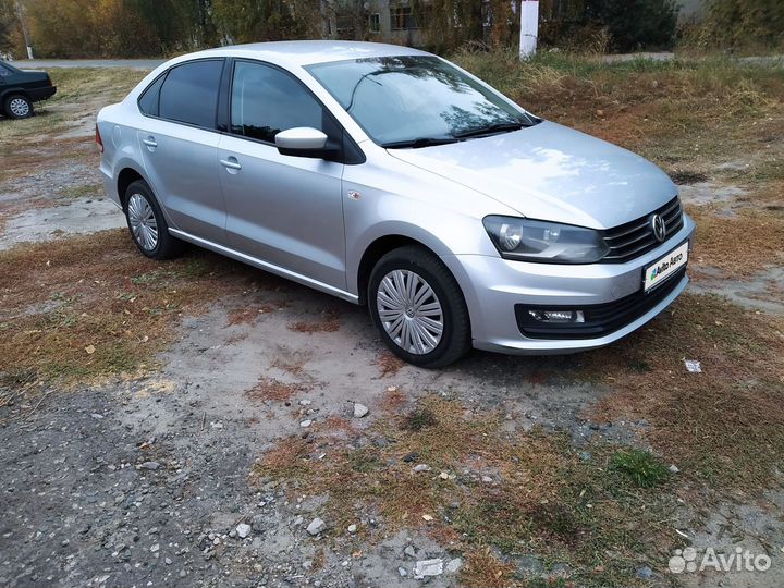 Volkswagen Polo 1.6 AT, 2016, 153 123 км