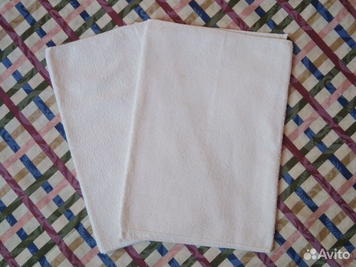 Полотенца вафельные и махровые белые СССР новые
