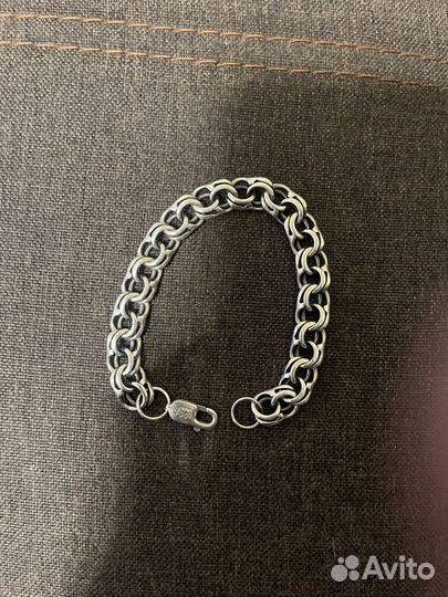 Серебряный браслет Бисмарк