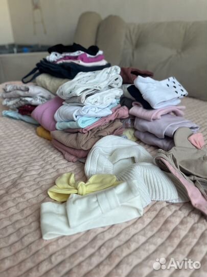 Большой Пакет вещей для девочки 68-74