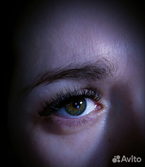 Наращивание ресниц на дому