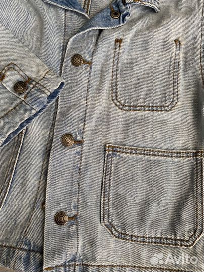 Джинсовая куртка zara 92