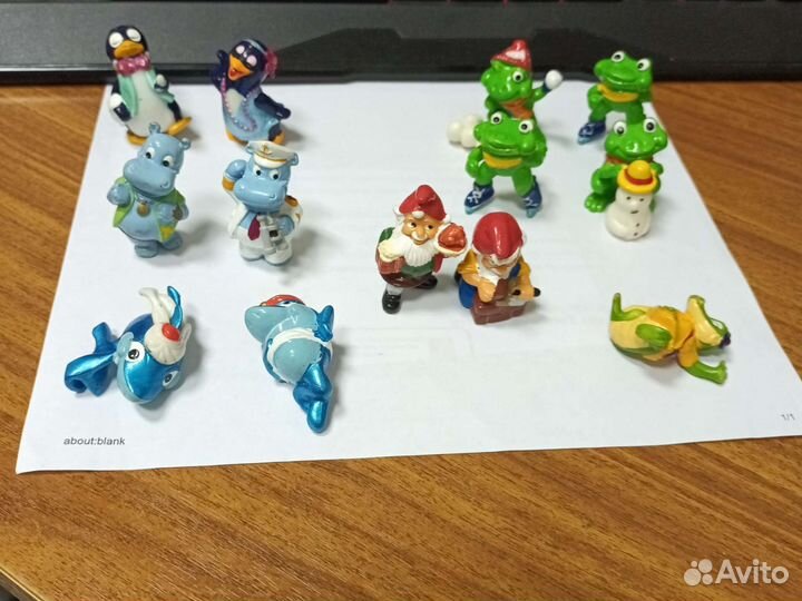 Kinder 90х разные коллекции