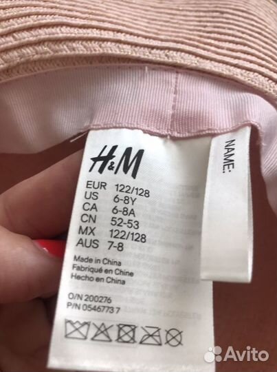 Шляпа для девочки hm