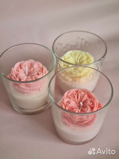 Ароматические свечи ручной работы