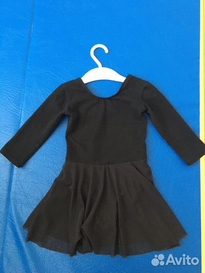 Гимнастический купальник с юбкой на 3 года