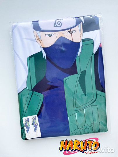 Наволочка дакимакура 150*50см Какаши Хатаке Наруто