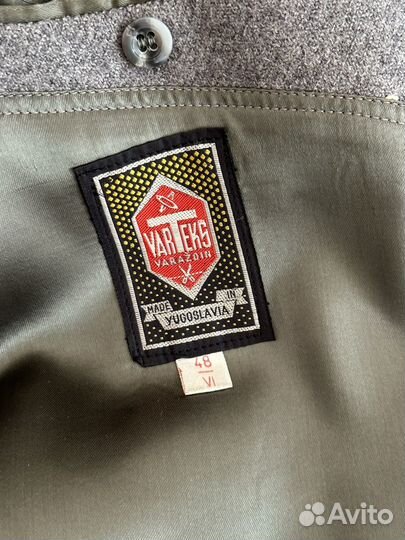 Шерстяное пальто мужское винтаж