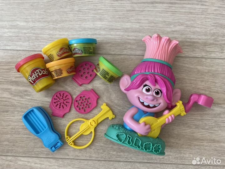 Play doh набор Тролли Розочка