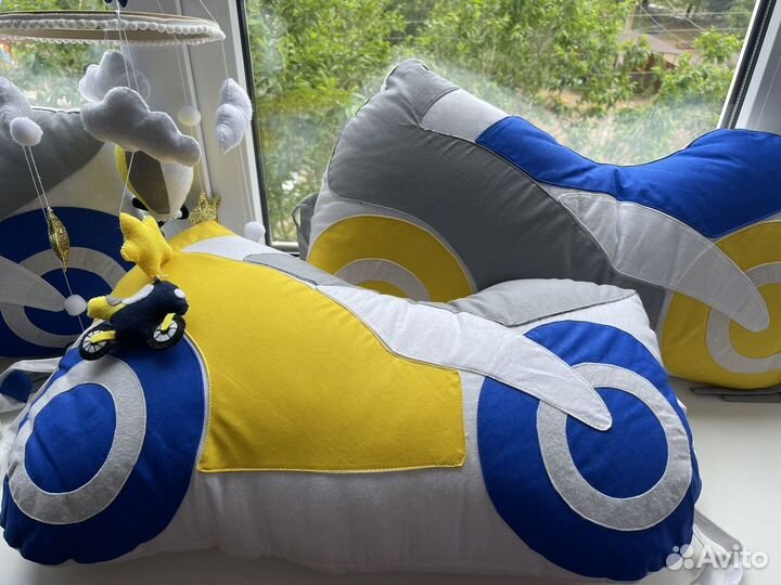 Бортики в кроватку(мотобортики)