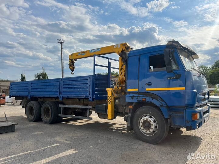 КамАЗ 65117 с КМУ, 2012
