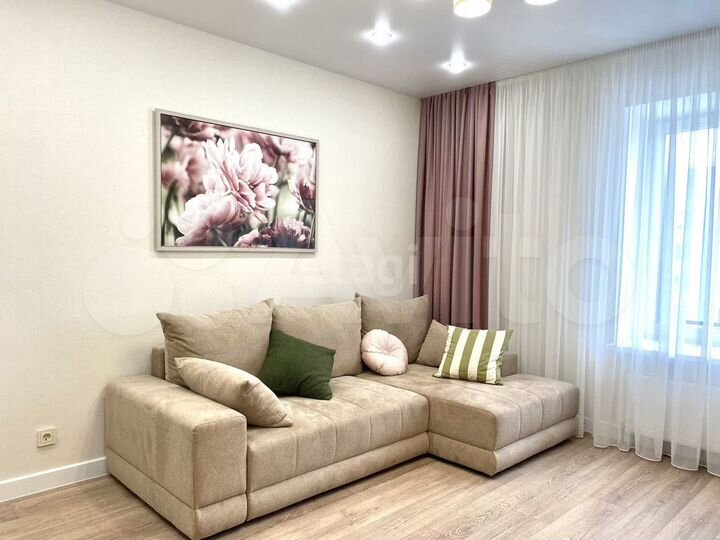 2-к. квартира, 53,3 м², 9/10 эт.