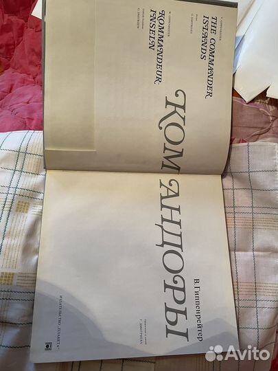 В. Е. Гиппенрейтер Командоры