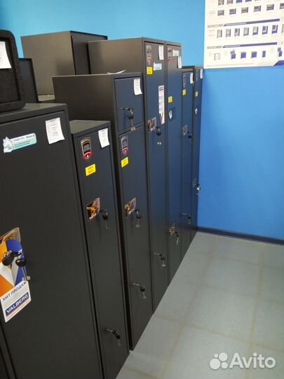 Сейф для ружей высотой до 1,35м Хит продаж 2 ружья