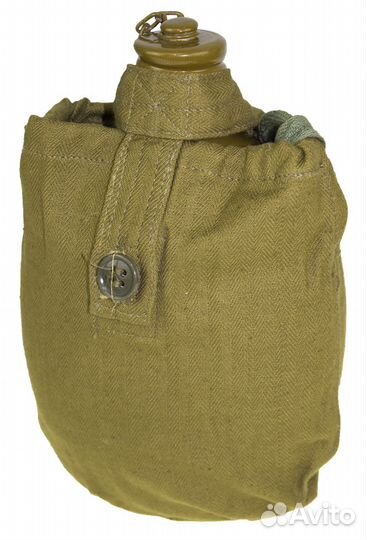 Фляга армейская с чехлом