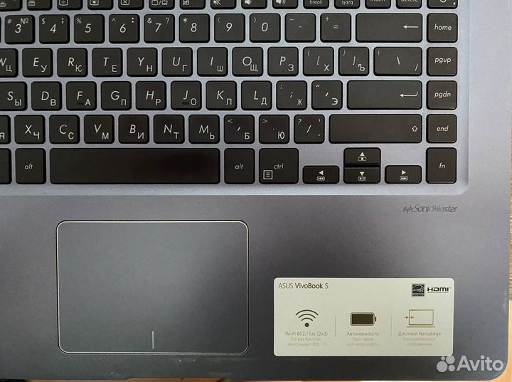 Ноутбук Asus VivoBook S