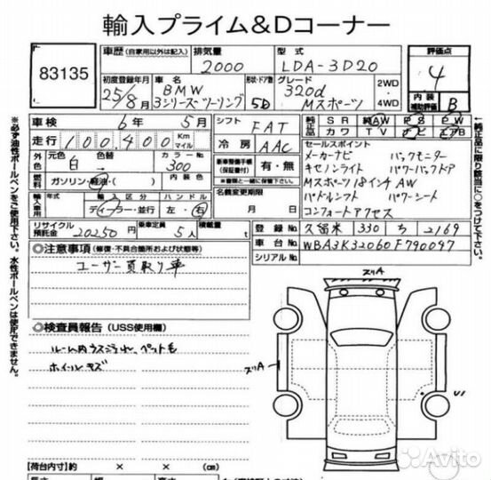 Двигатель Bmw 3 F31 N47D20 2013