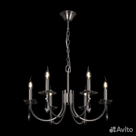 Люстра подвесная в спальню классика