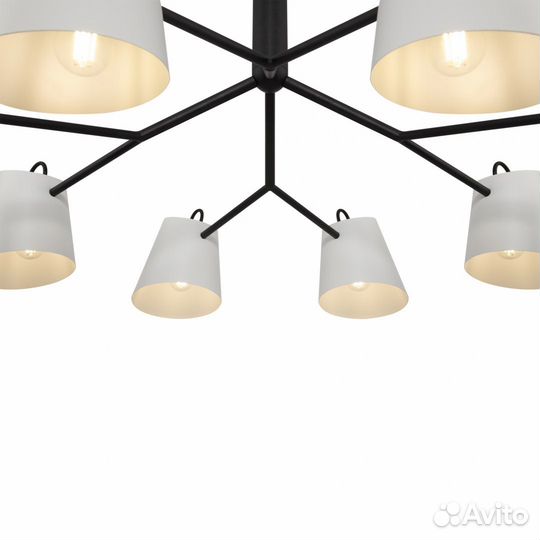 Люстра подвесная в спальню модерн