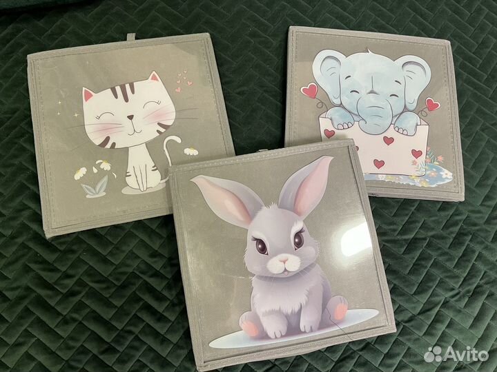 Корзина для хранения игрушек новая