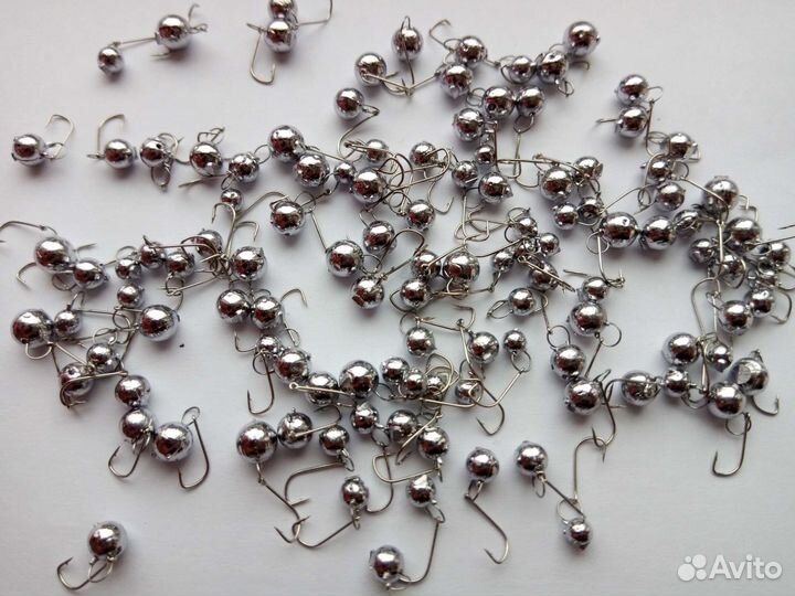 Мормышки одноухие свинцовые 0.2 - 0.7 гр