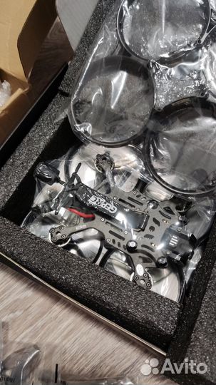 Синевуп gerpc Cinebot30 на DJI O3 elrs 2.4G