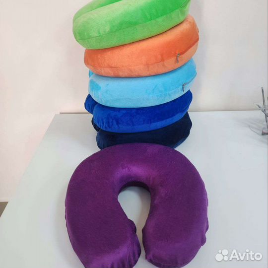 Подушка для шеи с эффектом памяти