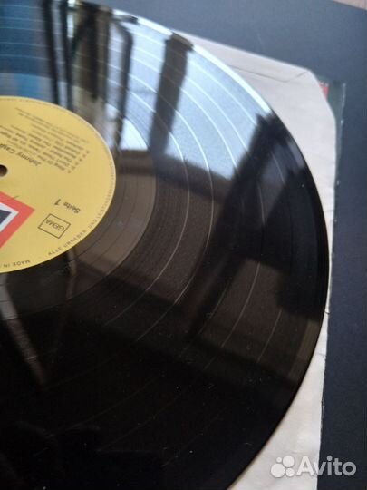 Пластинка Johnny cash сборник (70ых)