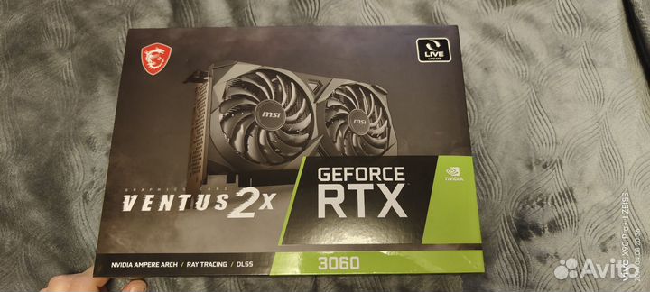 Видеокарта MSI nvidia GeForce RTX 3060