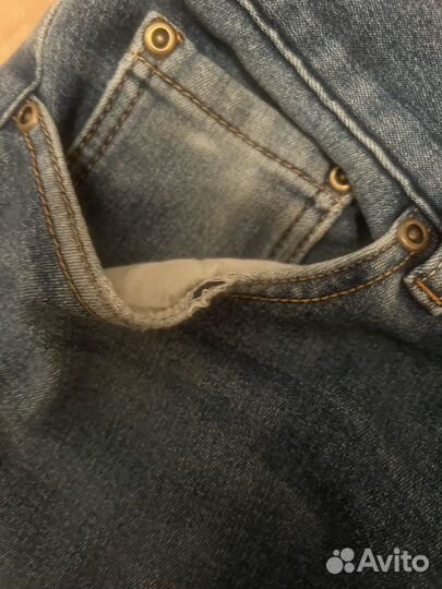 Джинсы утепленные мужские denim