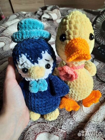 Вязаные игрушки ручной работы