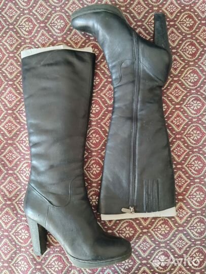 Сапоги 37р и полусапожки женские 35р и 38р